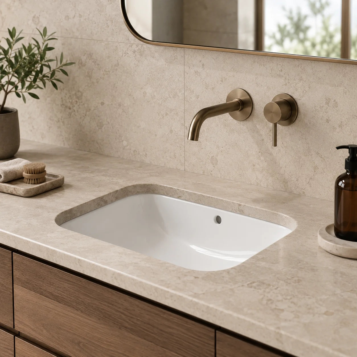 Geberit VariForm Undercounter Wash Basin 505.060.01.1