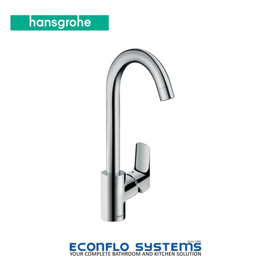 Hansgrohe Logis Single Lever Kitchen Sink Mixer 260 Eco, 1 Jet 71861000