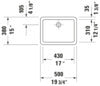 Duravit Vero Wash Bowl 0455500000