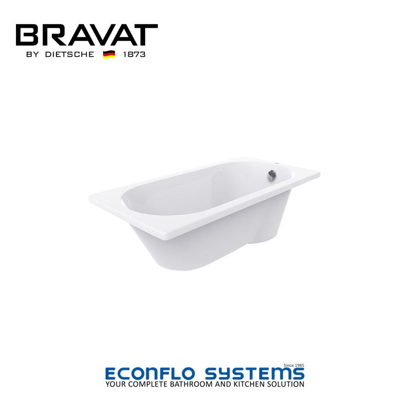 Bravat Built-In Bathtub B25505W