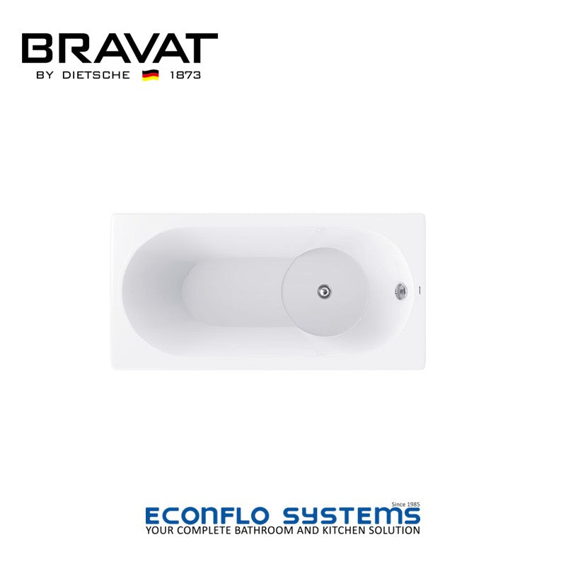 Bravat Built-In Bathtub B25505W