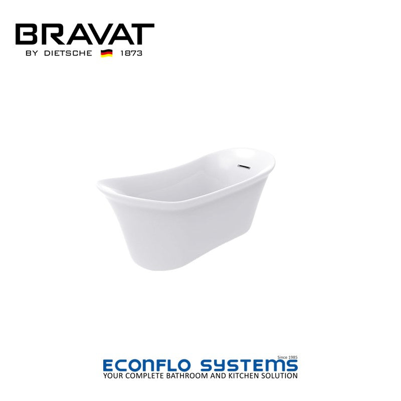 Bravat Freestanding Bathtub B25527TW-1W