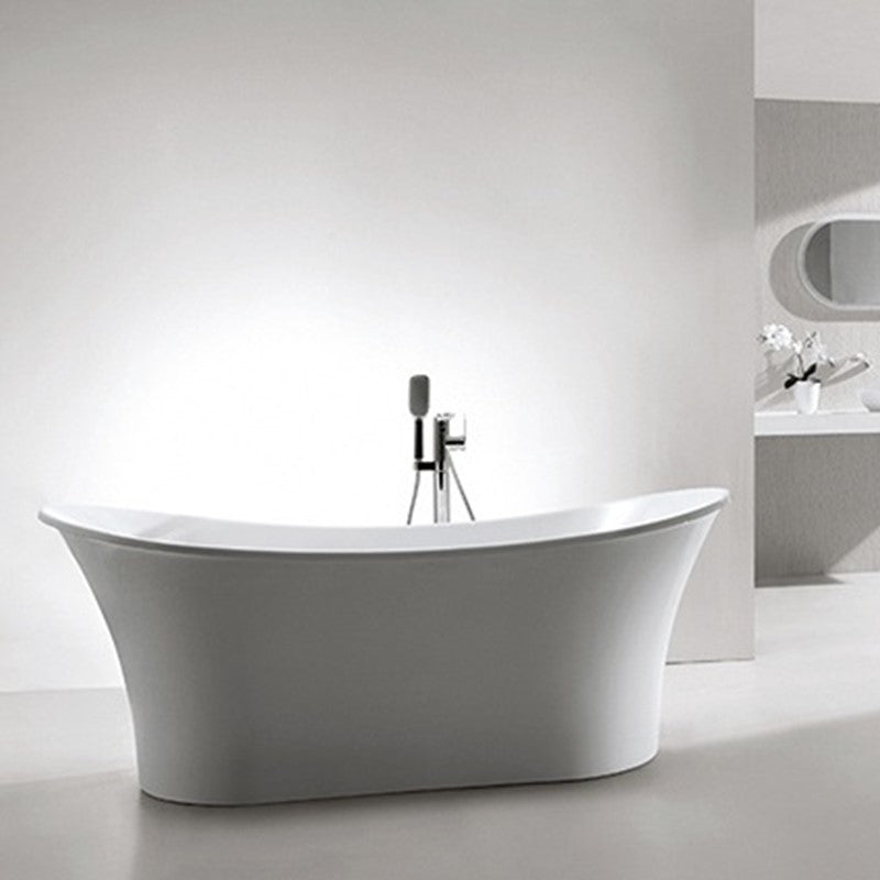 Bravat Freestanding Bathtub B25527TW-1W