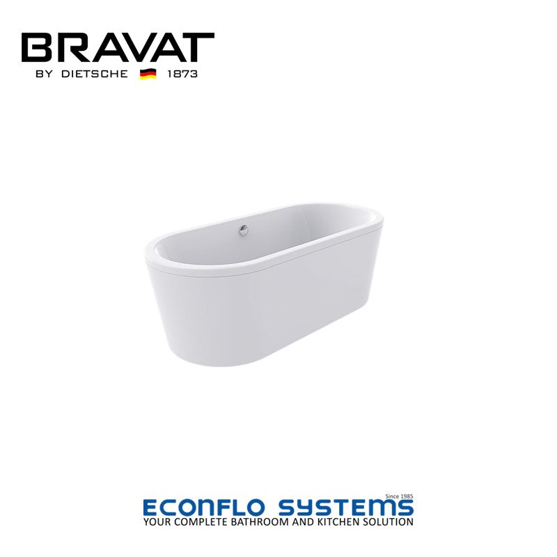 Bravat 
Freestanding Bathtub 
B25701TW-1W