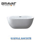 Bravat 
Freestanding Bathtub 
B25791W-1-ENG