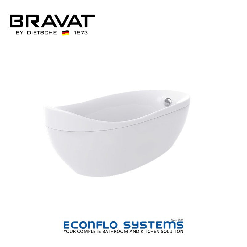 Bravat 
Freestanding Bathtub 
B25824TW-1W