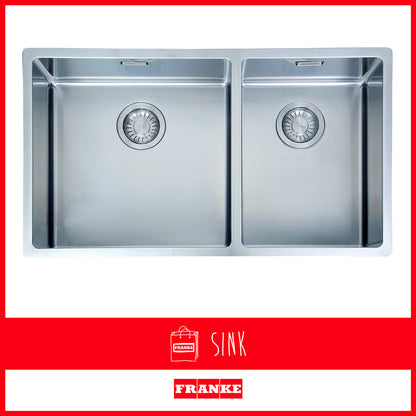 Franke Sink Double Bowl Box BOX 220-74 SBR