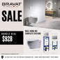 [Bundle Deal] Bravat Wall-hung Toilet C01017UW