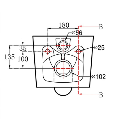 [Bundle Deal] Bravat Wall-hung Rimless Toilet C21201UW