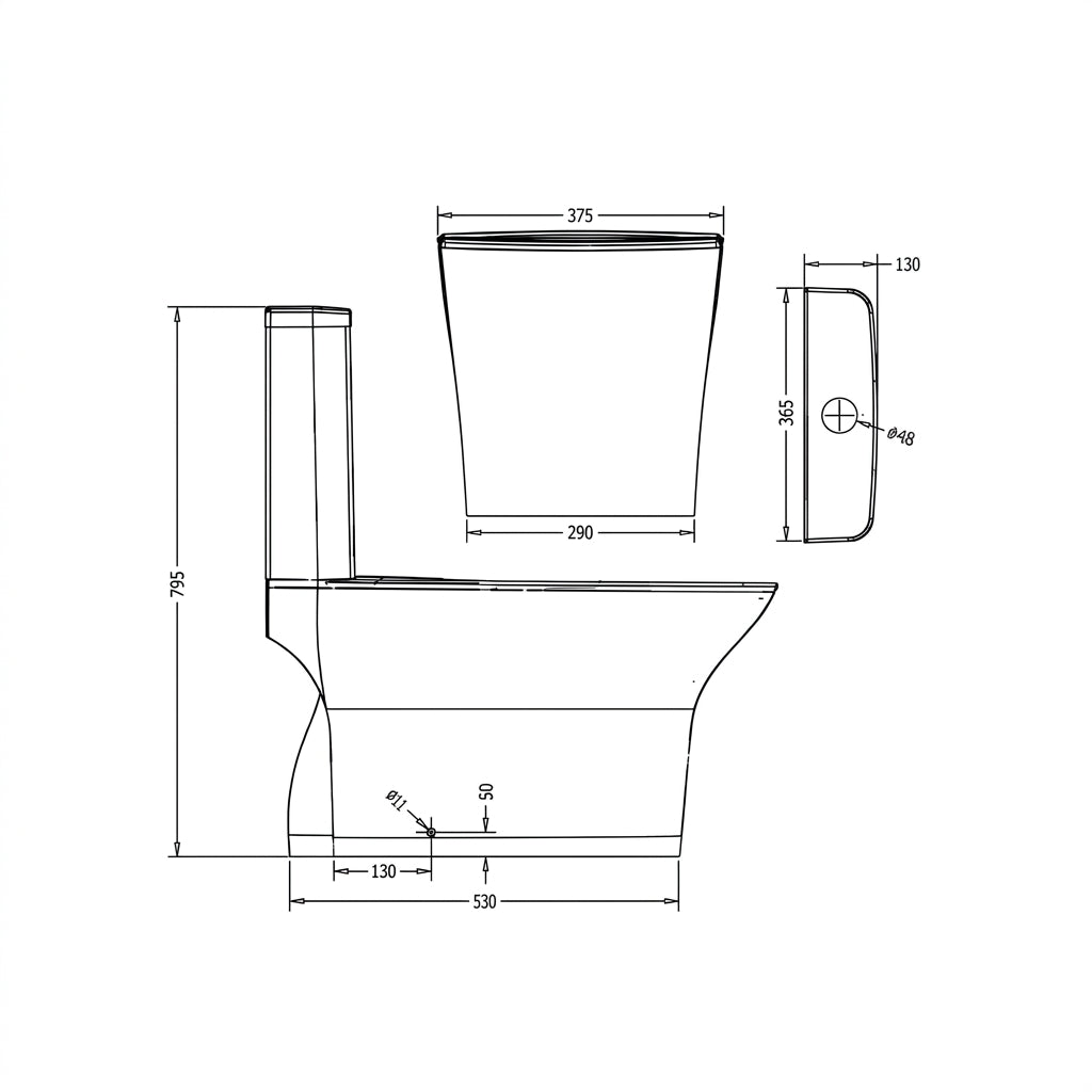 [Bundle Deal Buy 1 Free 1] Bravat Complete Bathroom Set Bundle