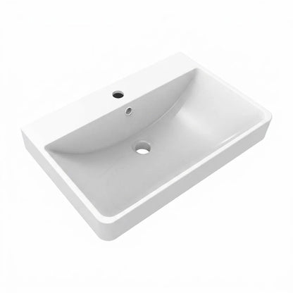 Bravat Wall Hung Washbasin C22349W-1-ENG
