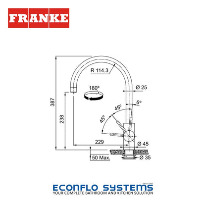 Franke Tap CT107S