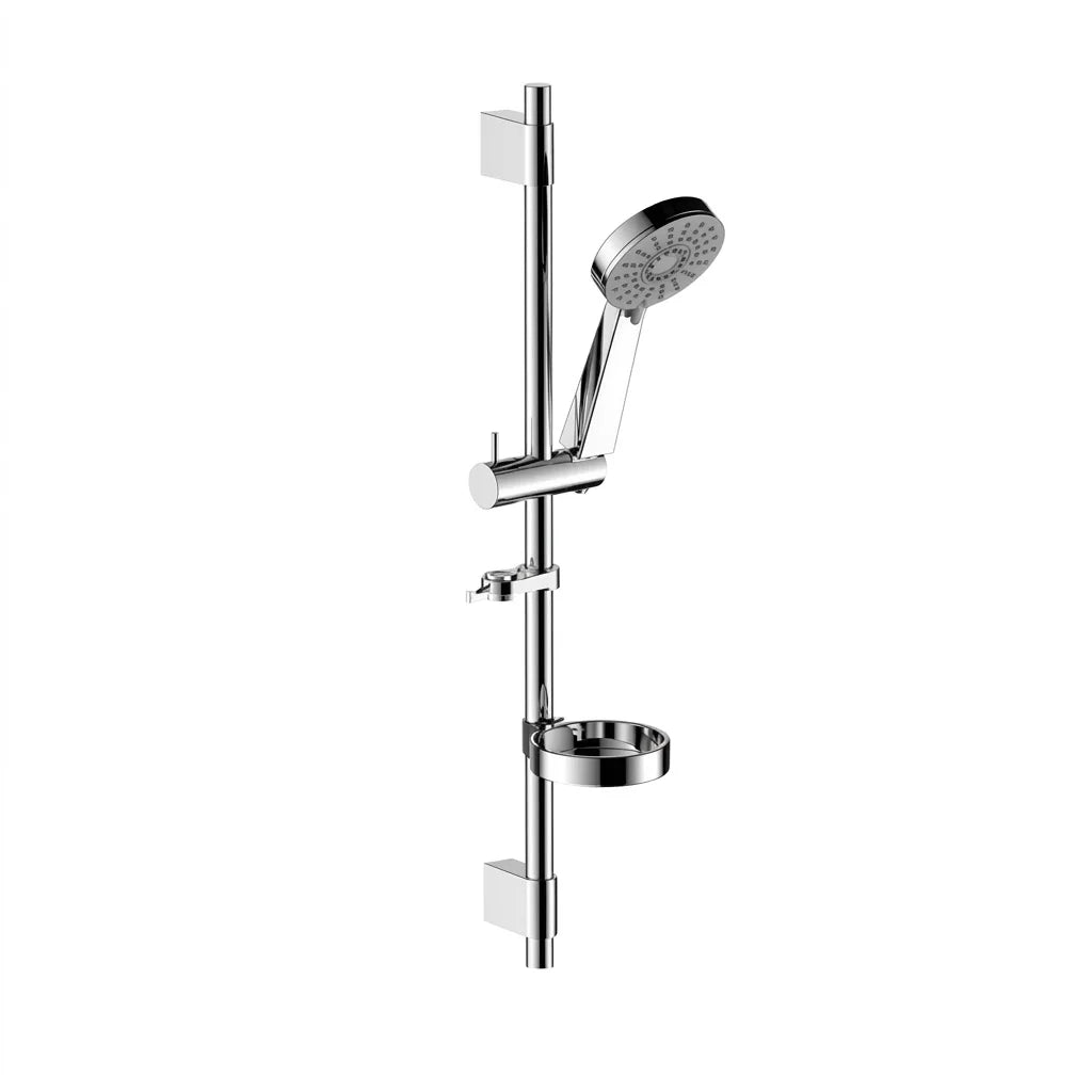 Bravat Hand-Held Shower with 100mm Component & Soap Dish Set D124C