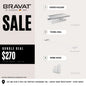 [Bundle Deal] Bravat Bathroom Accessories Set Bundle Deal