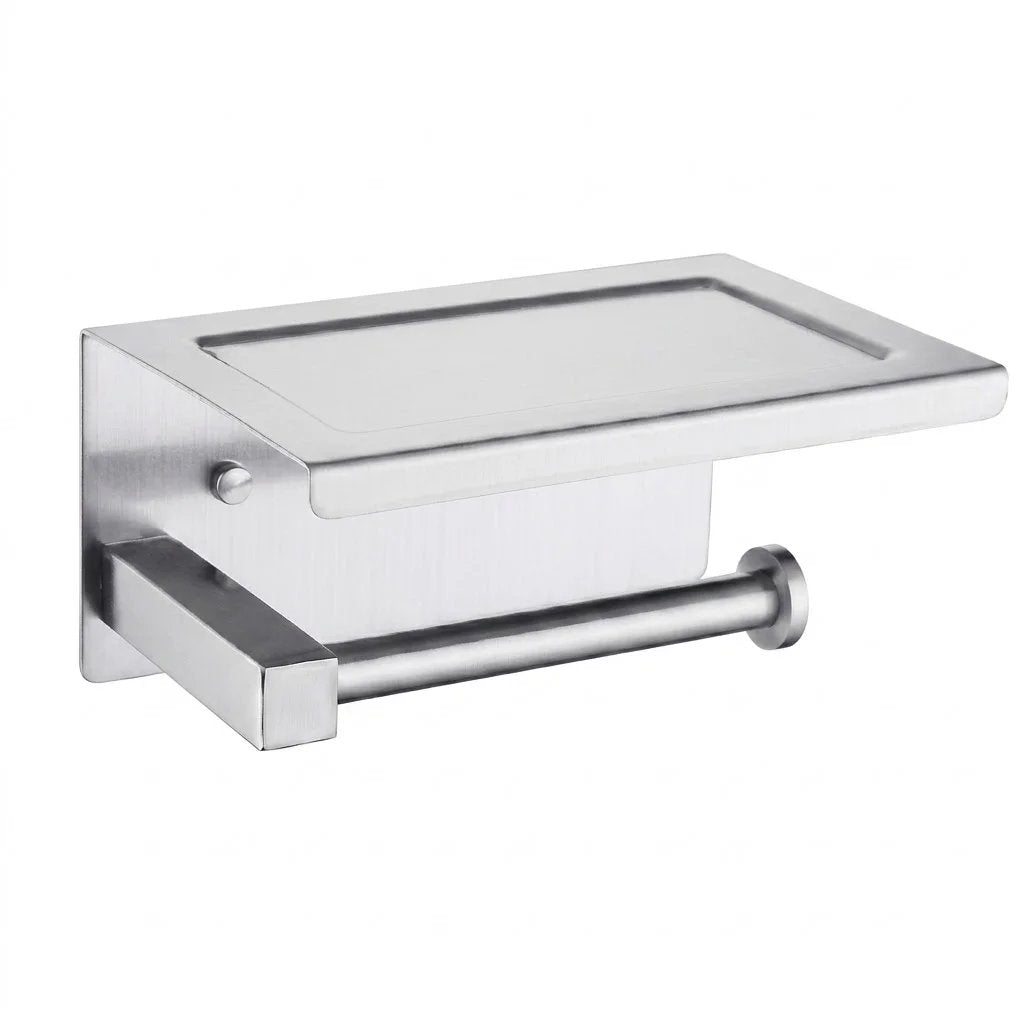 Bravat Paper Roll Holder with Tray D7718AP