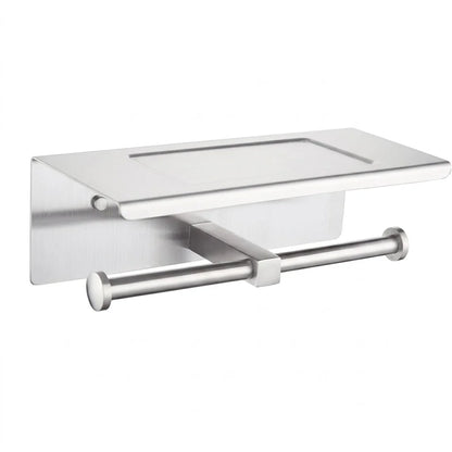 Bravat Double Paper Roll Holder with Tray D7719AP