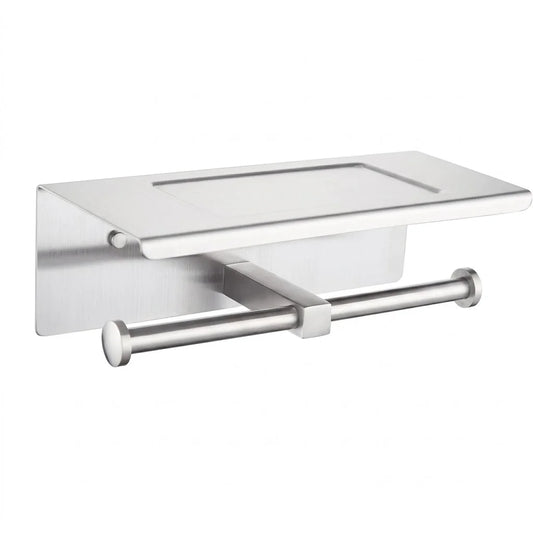 Bravat Double Paper Roll Holder with Tray D7719AP