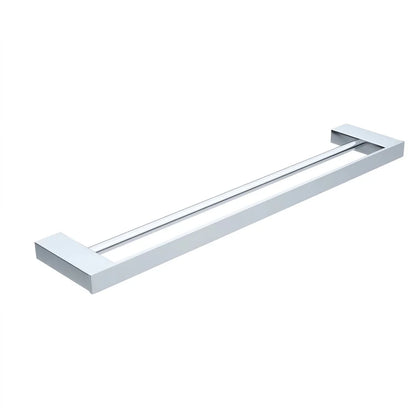 Bravat Double Towel Rail D7799CP-ENG