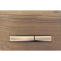 Geberit Sigma 50 with Dual Flush Actuator 115.670.JX.2 Black Walnut / Red Gold