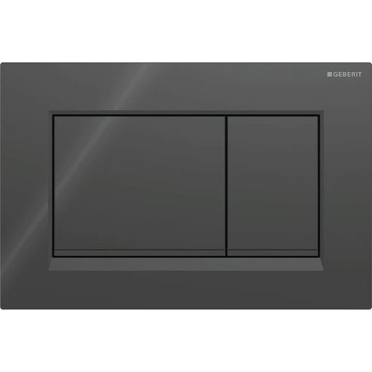 Geberit Sigma 30 with Dual Flush Actuator 115.883.DW.1 Black / Black / Matt Black