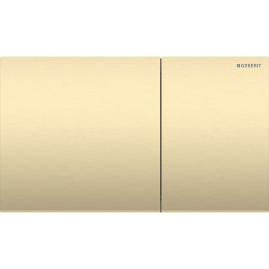 Geberit Sigma 70 with Dual Flush Actuator 115.622.QF.1 dual st steel brass