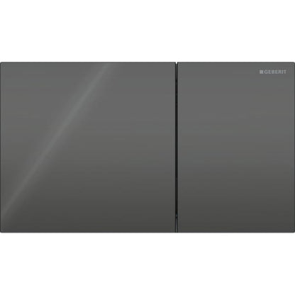 Geberit Sigma 70 with Dual Flush Actuator 115.622.SJ.1 dual glass black