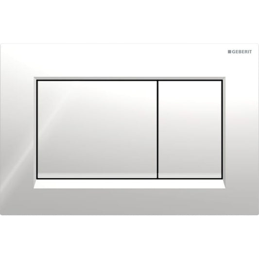 Geberit Sigma 30 with Dual Flush Actuator 115.883.KH.1 Bright Chrome / Bright Chrome / Matt Chrome