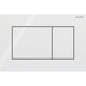 Geberit Sigma 30 with Dual Flush Actuator 115.883.KJ.1 White / White / Bright Chrome