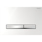 Geberit Sigma 50 with Dual Flush Actuator 115.788.21.2 Bright Chrome / Chrome (easy-to-clean)