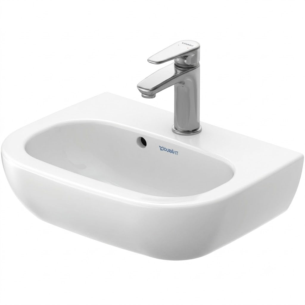 Duravit D-Code Wall Hung Handrinse Wash Basin 07054500002