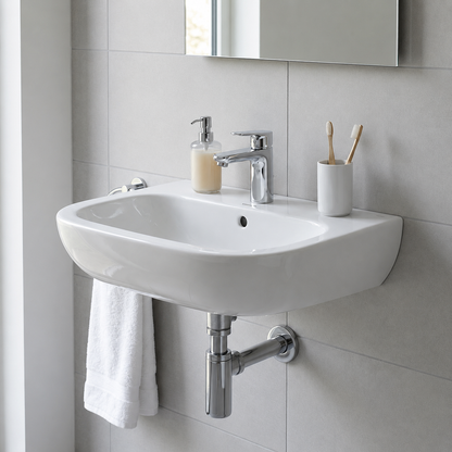Duravit D-Code Wall Hung Wash Basin 23105500002