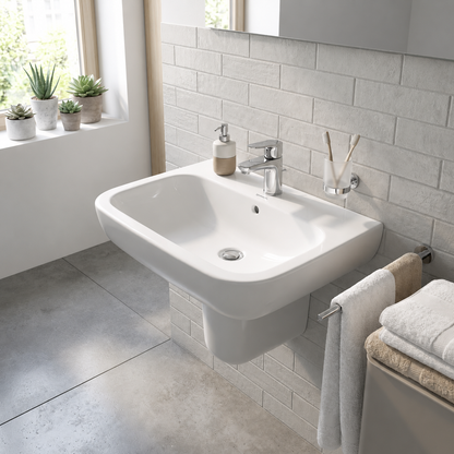 Duravit D-Code Wall Hung Wash Basin 23106500002