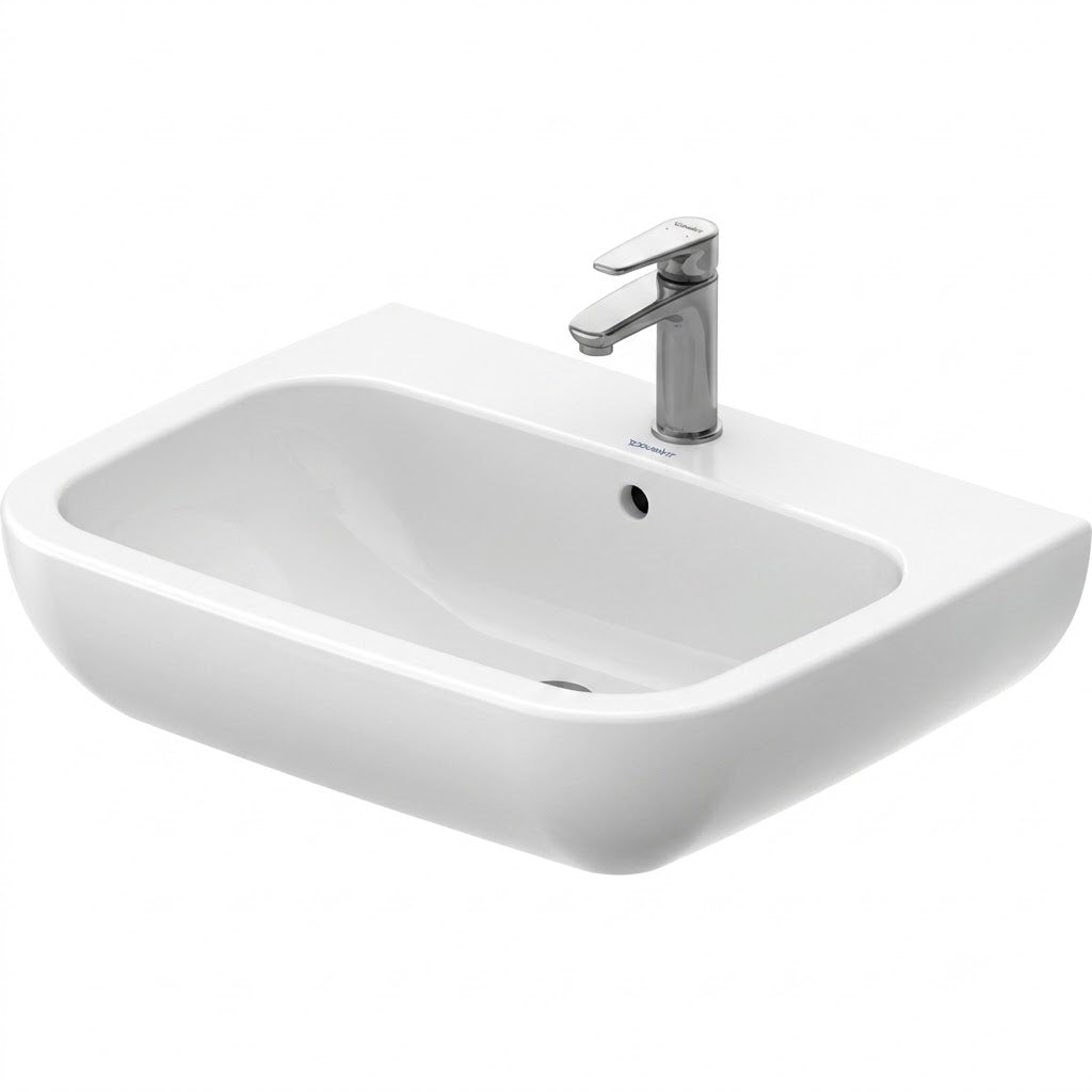 Duravit D-Code Wall Hung Wash Basin 23106500002