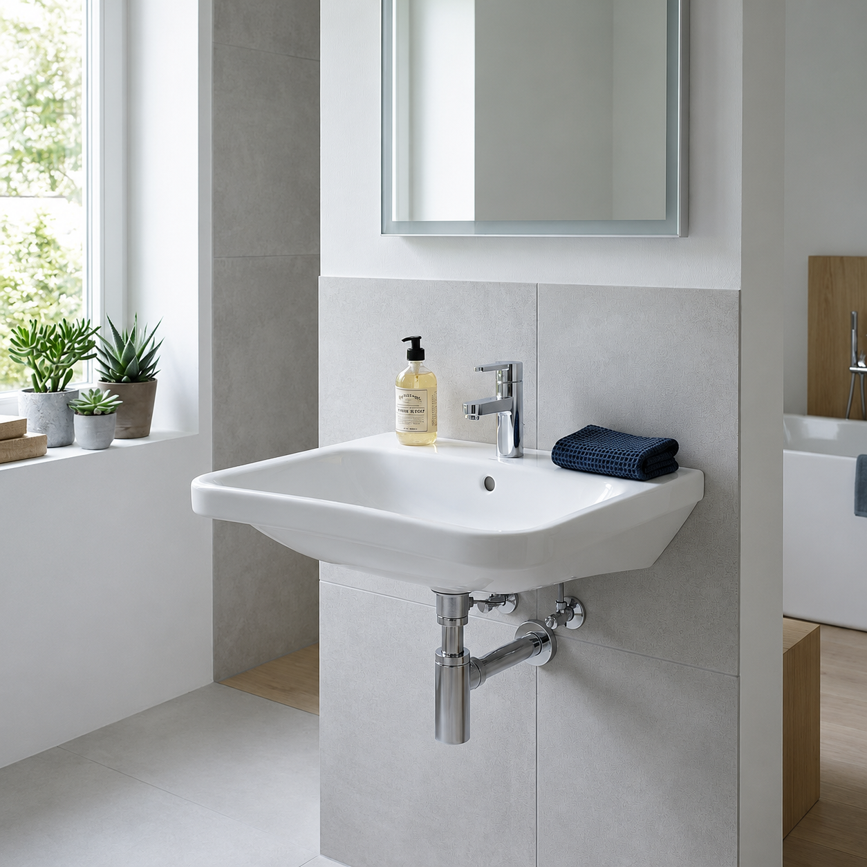 Duravit P3 Comforts Wall Hung Wash Basin 2331650000