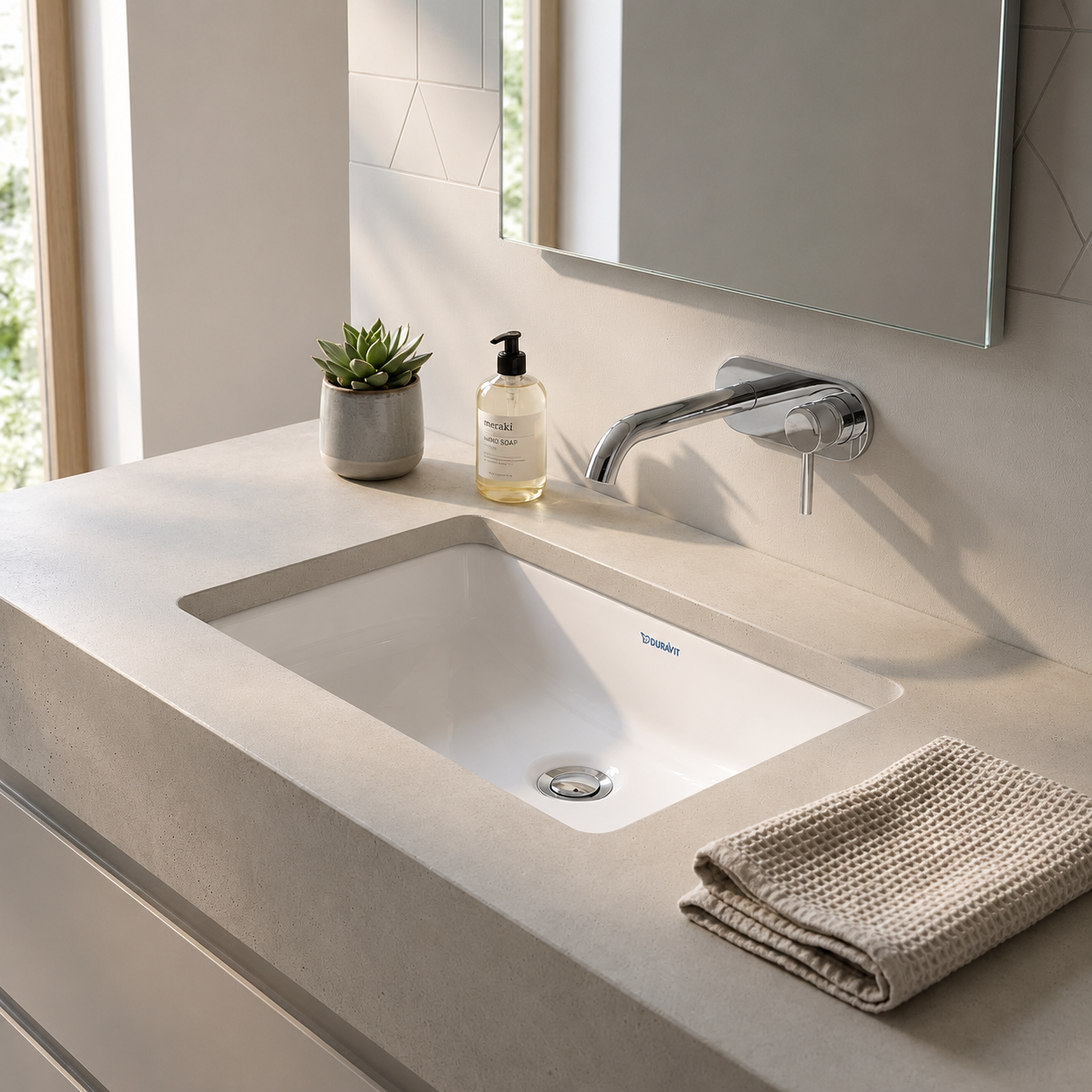 Duravit No.1 Undercounter Wash Basin 03954900282