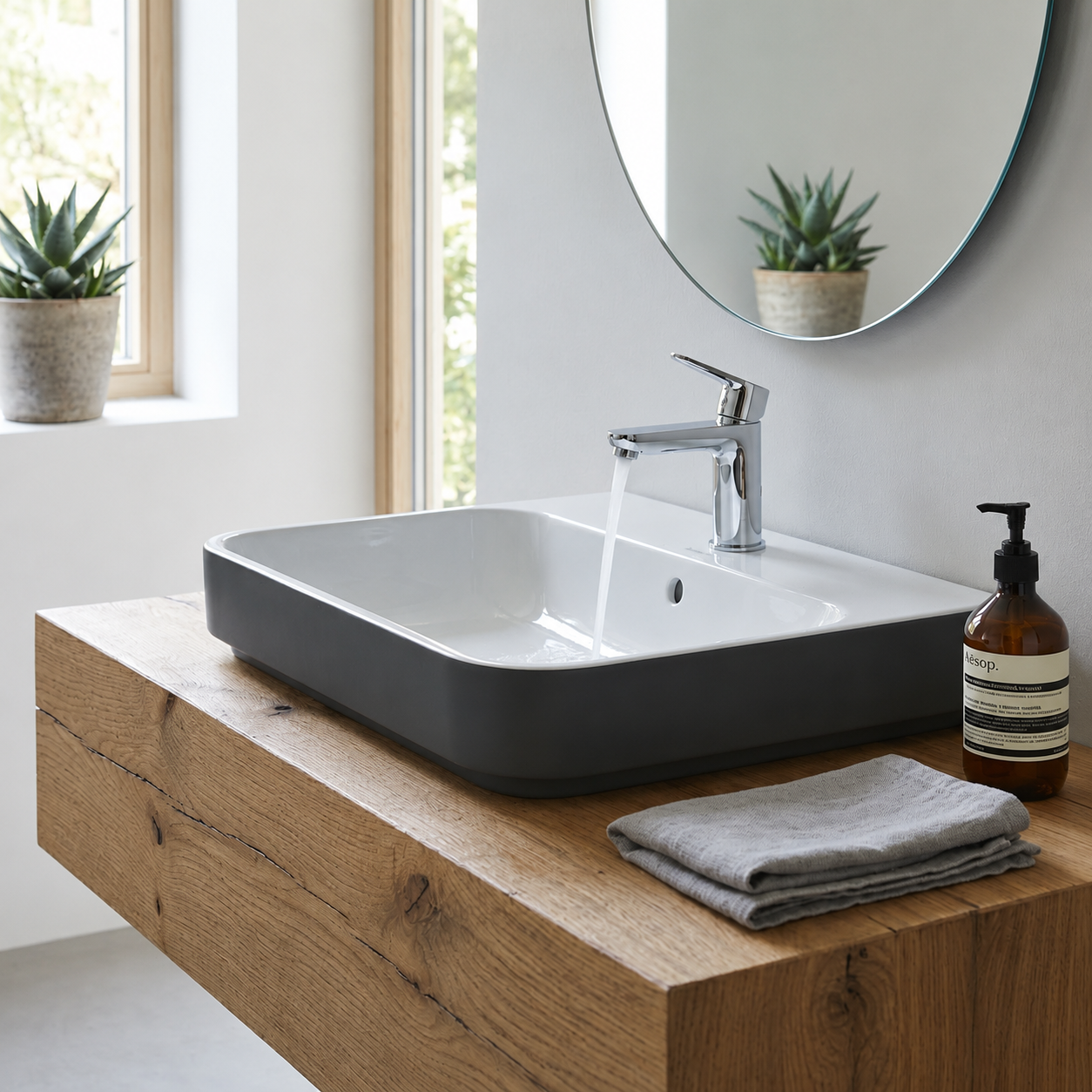 Duravit Happy D.2 Plus Countertop Wash Basin 2360606100