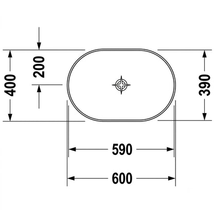 Duravit Luv Countertop Wash Basin 0379600000