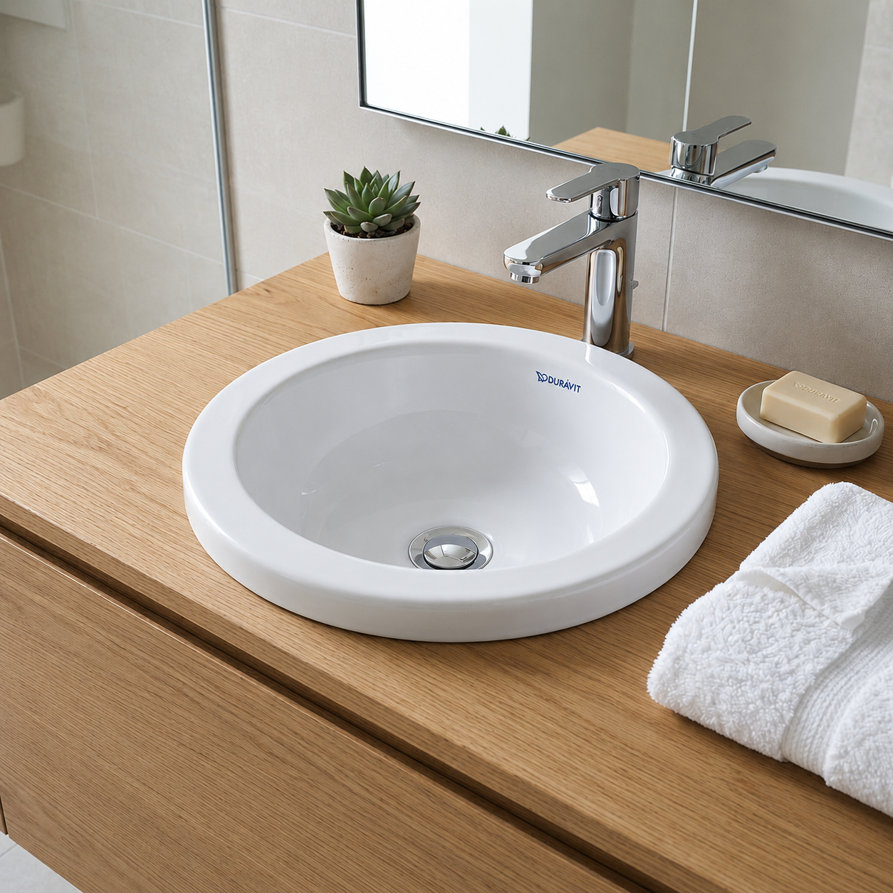 Duravit Onto Round Above Counter Wash Basin 2629430028