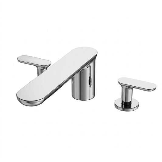 Bravat Gina Deck-Mounted 3-Piece Bath Mixer F565104C-1
