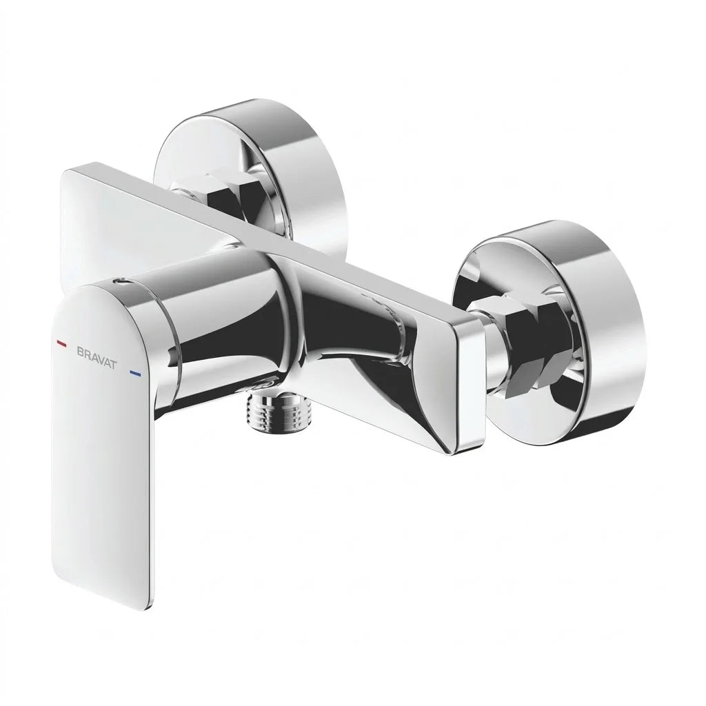 Bravat Eddie Single Lever Shower Mixer F9369402CP-01-ENG