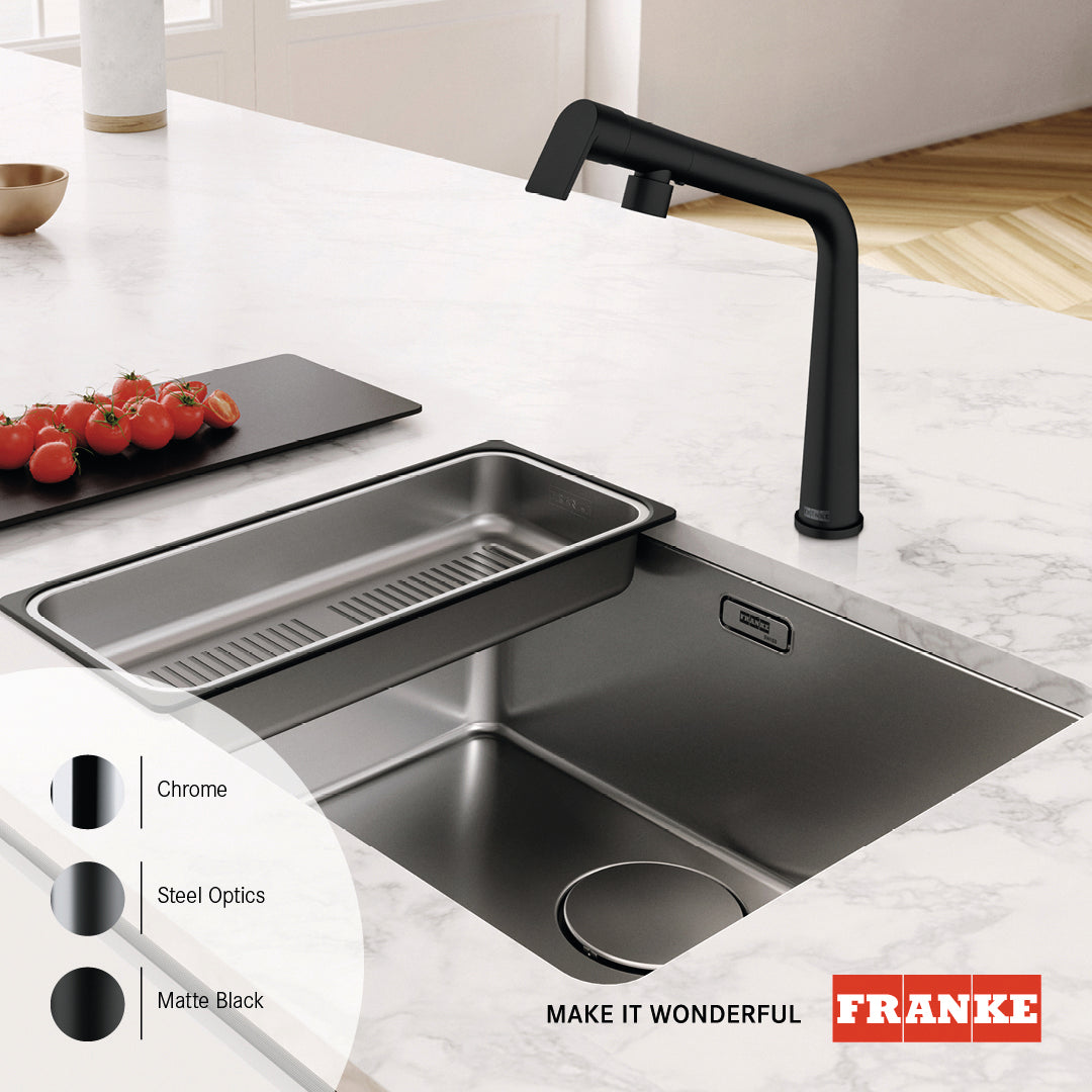 Franke Tap Icon Swivel Matt Black