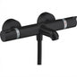 Hansgrohe Ecostat Thermostat Comfort Exposed Bath Mixer Matt Black 13114670