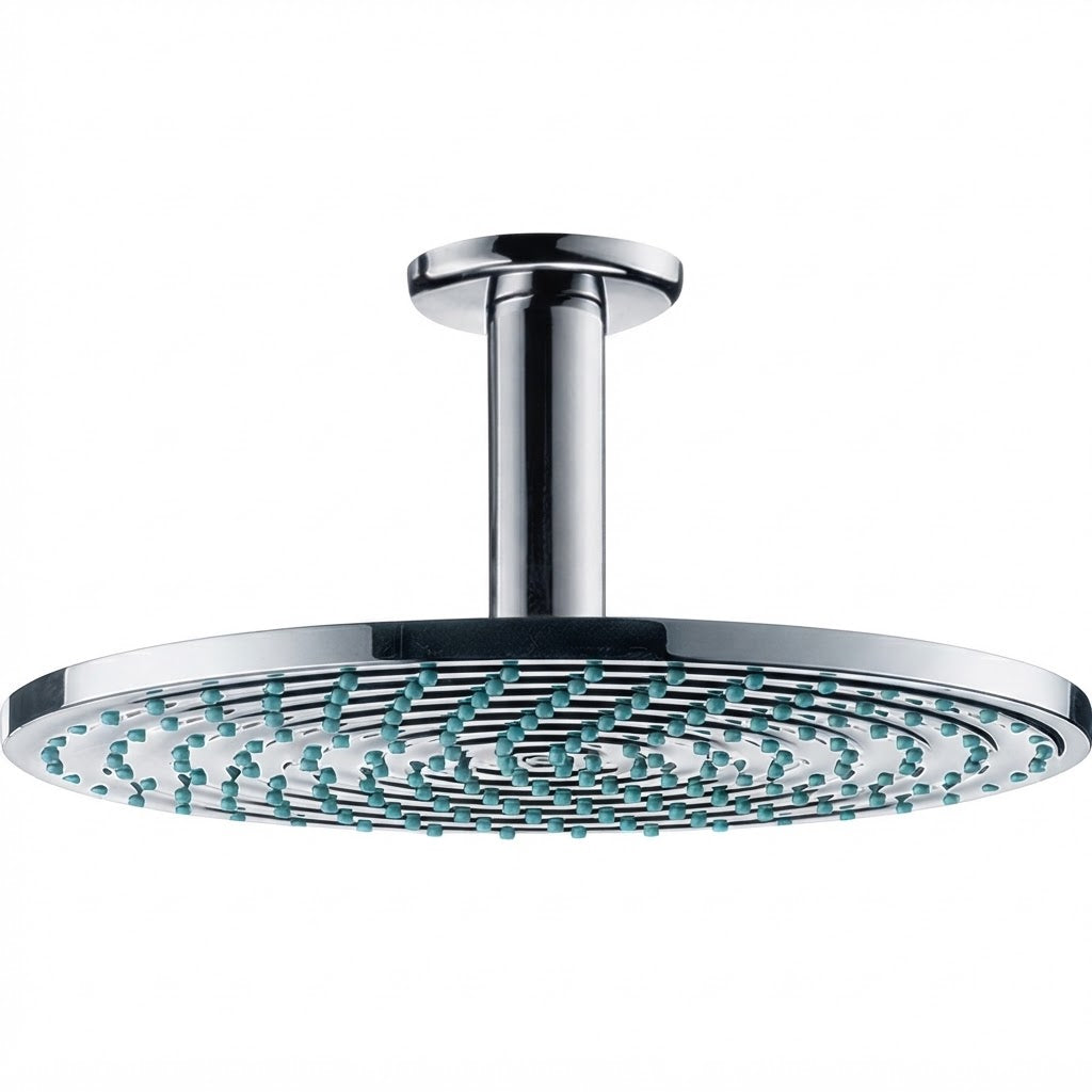 Hansgrohe Raindance Overhead Shower w/ Ceiling Arm Chrome 27477000