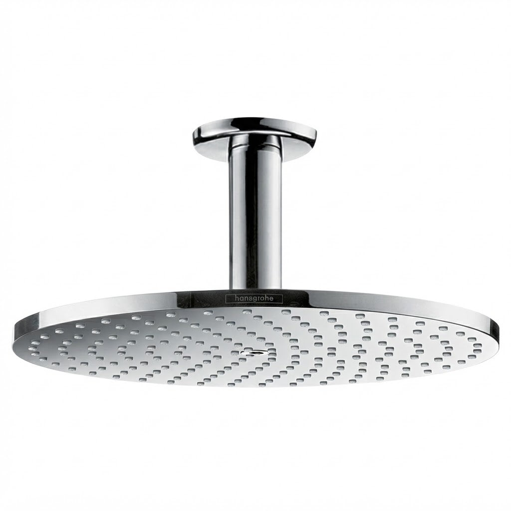 Hansgrohe Raindance S Overhead Shower 240 1Jet P w/ Ceiling Connector Chrome 27620000