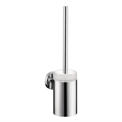 Hansgrohe Logis Toilet Brush with Glass Holder Chrome 40522000