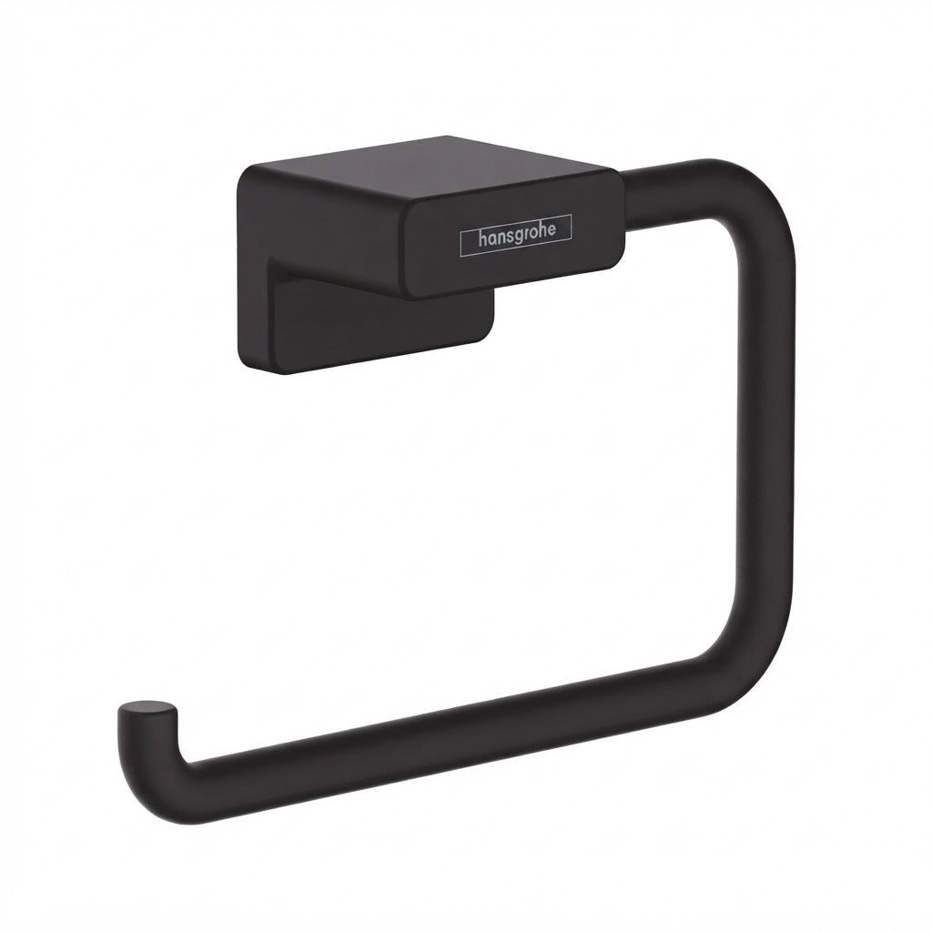 Hansgrohe Addstoris Roll Holder with Shelf Matt Black 41772677