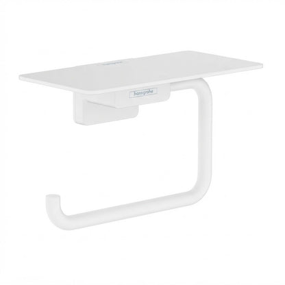 Hansgrohe Addstoris Roll Holder with Shelf Matt White 41772707
