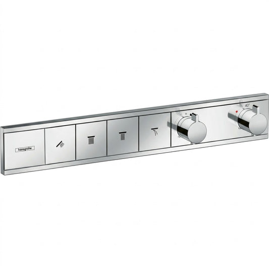 Hansgrohe RainSelect Concealed Thermostat for 4 Functions Chrome 15382000