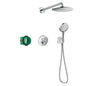 Hansgrohe Raindance S 240 1jet PowderRain Shower System with ShowerSelect S Chrome 27951000