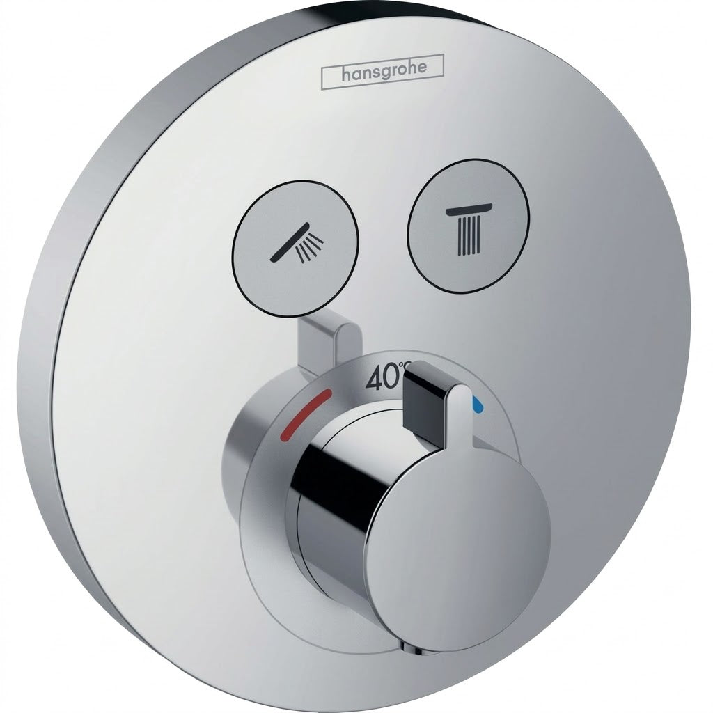 Hansgrohe Raindance S 240 1jet PowderRain Shower System with ShowerSelect S Chrome 27951000